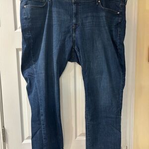 Levi's Classic Blue Straight Leg Jeans Timeless Denim